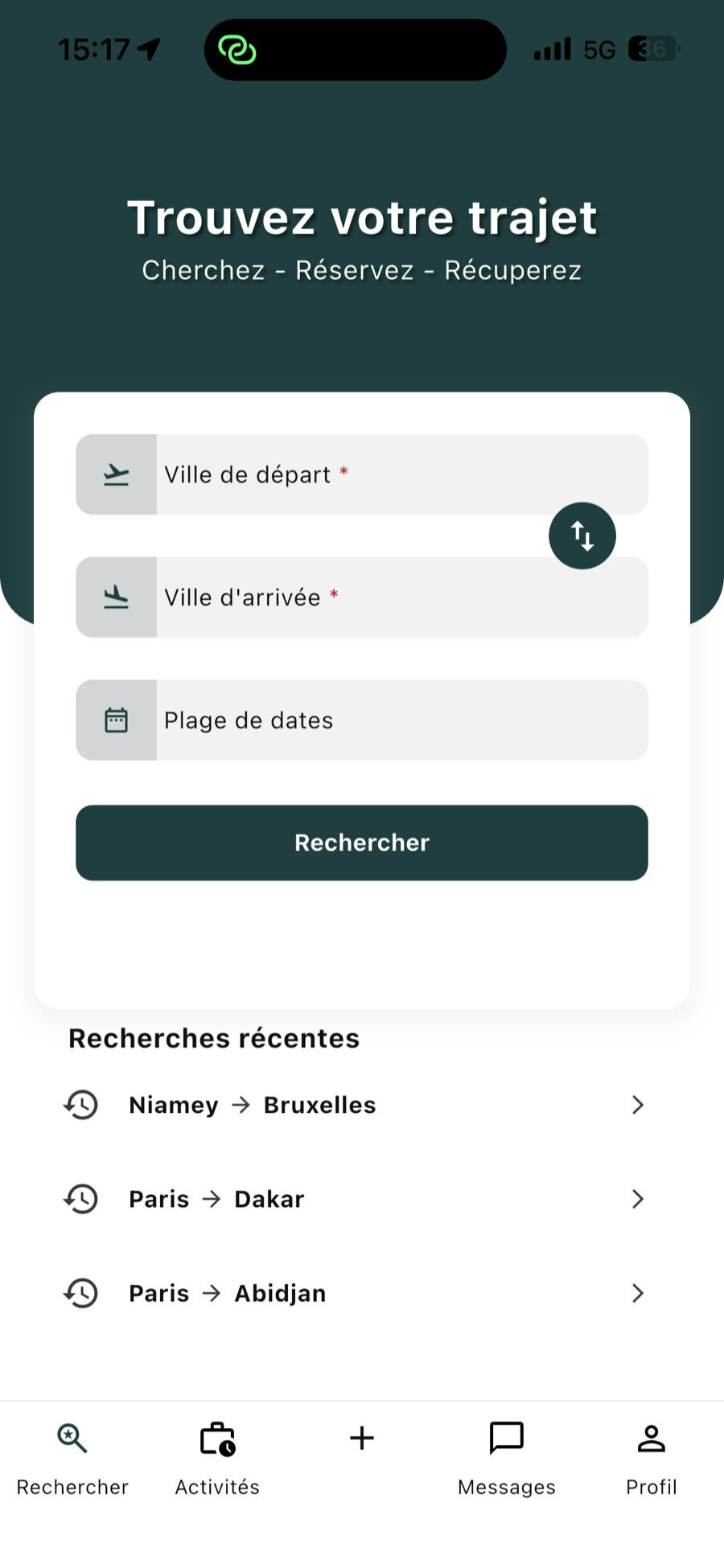 Trouvez votre trajet – Ayka