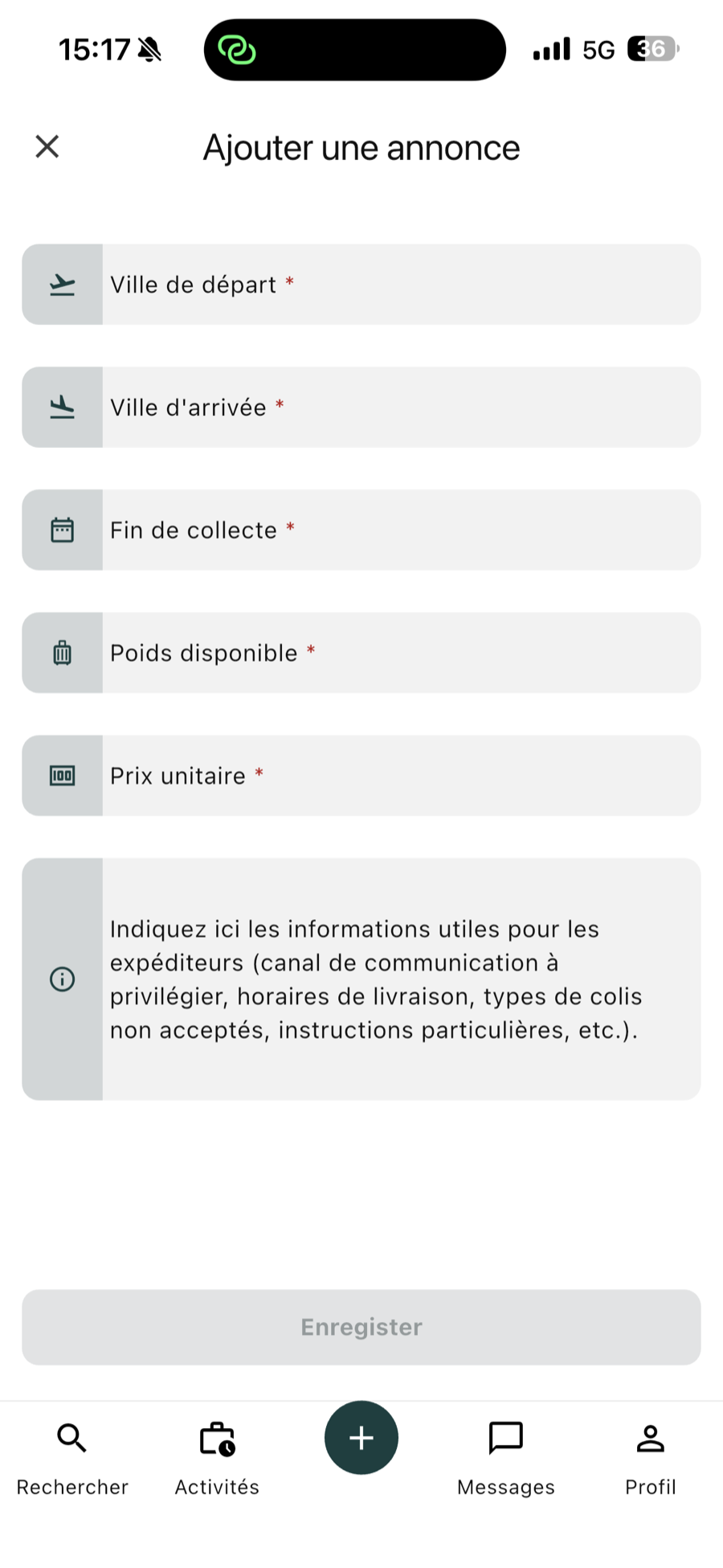Ajouter une annonce – Ayka